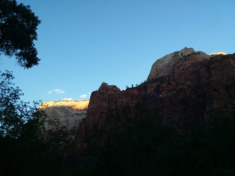 Illustration for article titled Zion National Park is what America is about.